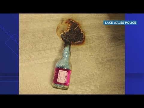 Insurance business vandalized with Molotov cocktails; Lake Wales police search for suspect