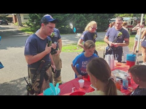 Alexandria boy raises money for county fire department | Get Uplifted