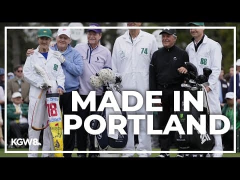 Portland company under spotlight after designing Jack Nicklaus's golf bag
