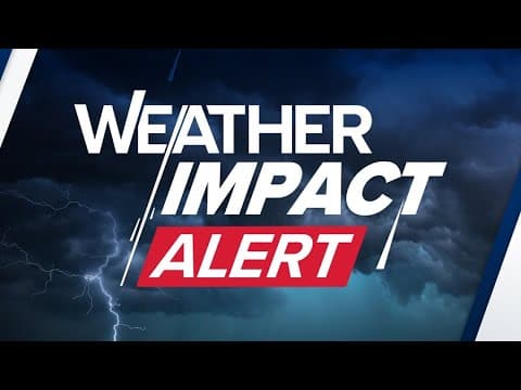 Weather Impact Alert: Severe storms moving through southern Indiana