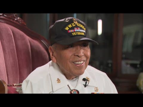 Extended Interview: WUSA9 talks with Filipino WWII vet about serving the United States