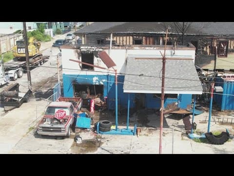 3 alarm fire destroys St. Claude Ave. tire shop, spreads to several homes