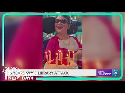 Bloomingdale woman continues to recover 15 years after brutal library attack