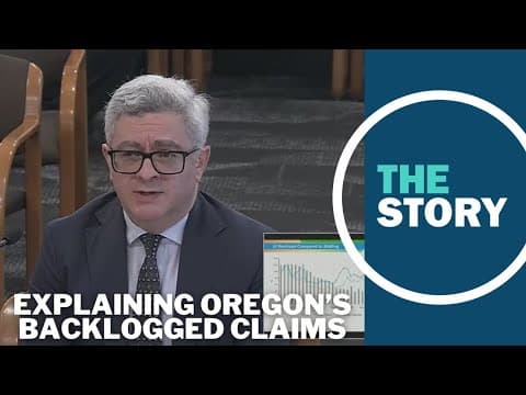 Oregon lawmakers question employment department officials about claims backlog