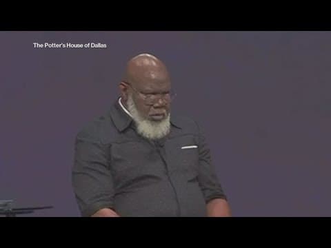 Bishop T.D. Jakes provides update on condition after recent health incident