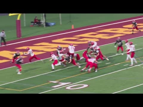 5A State Football Quarterfinals: Monticello vs Elk River