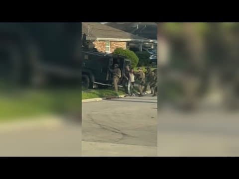 Video shows arrest of fourth New Orleans inmate