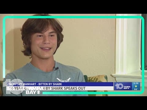 Florida teen bitten by a shark during a lifeguard training camp