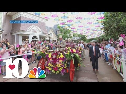 Dollywood donates parade blooms to Random Acts of Flowers