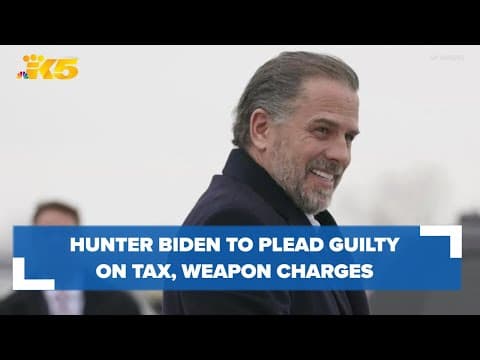 BREAKING: Hunter Biden charged with failing to pay federal income tax and illegally having a weapon