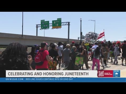 Juneteenth Unity Walk across the Anacostia River