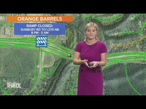 Ramp on SR-161 closed Thursday night due to construction