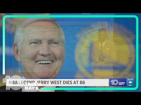 NBA legend Jerry West dies at 86
