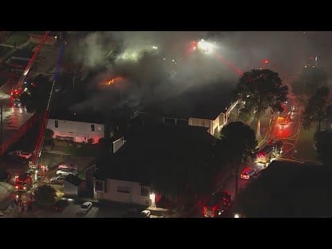 Woman killed, 2 injured in apartment fire near Spring