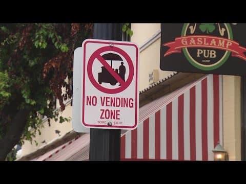 Downtown restaurant owners demand the city crack down on street vendors in the Gaslamp Quarter