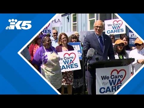 Gov. Inslee celebrates change to WA Cares giving residents moving out-of-state access