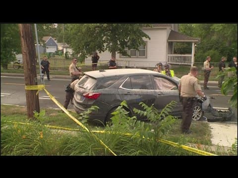 Child dies after suspect crashes into car following police pursuit