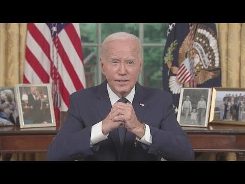 Biden to deliver prime-time farewell to nation on Wednesday from Oval Office