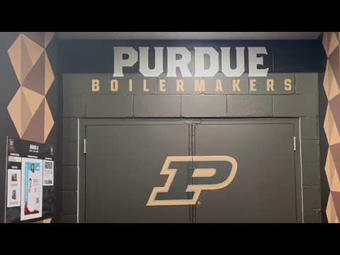 Here's what Purdue's walk to the court will look like for the Final Four