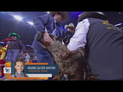 Houston has a new mutton bustin' champ
