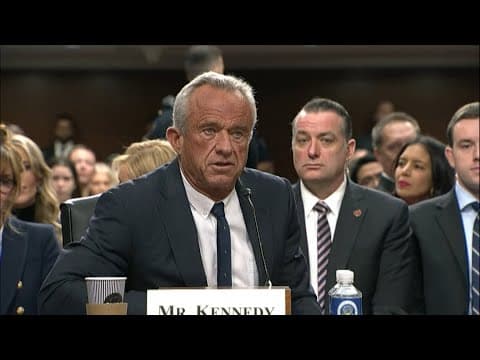 Robert F. Kennedy Jr.'s Senate confirmation hearing begins