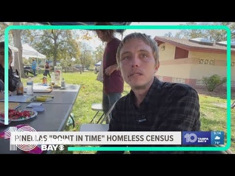 Hundreds of volunteers conduct annual count of Pinellas' homeless population as housing crisis linge