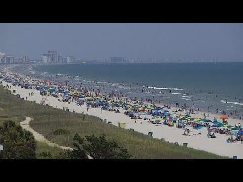 South Carolina fire crews work to contain wildfires