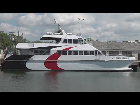 Future of the Cross Bay Ferry up in the air as contract set to end after final Lightning home game