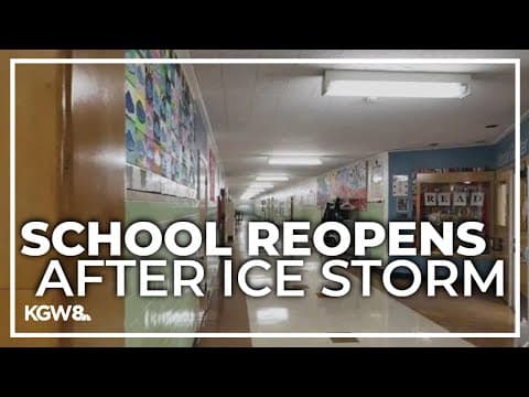 Southwest Portland school damaged by January winter storm ready to reopen