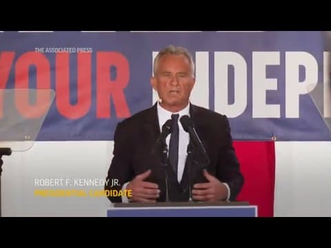 Robert F. Kennedy Jr. says he will run for president as an independent