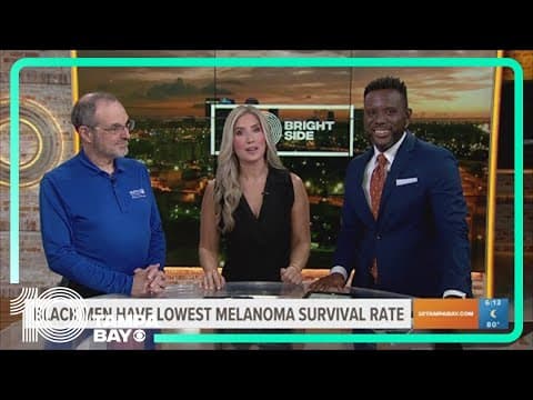 Study: Black men have the lowest melanoma survival rate