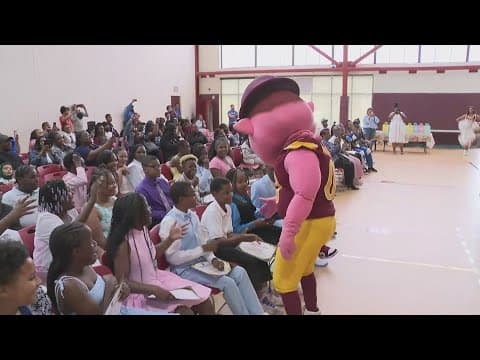 Commanders surprise graduating 5th graders | The Night Cap