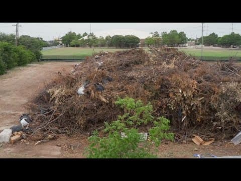Judge asks city to improve dust control protocols at site being used for storm debris cleanup