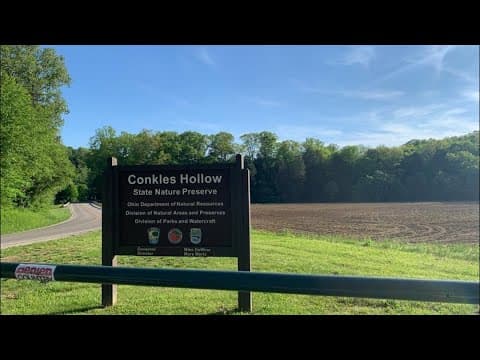 Person dead after being struck by uprooted tree in Hocking Hills, coroner’s office says