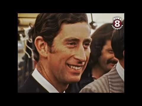 Prince Charles visits Rohr Industries in San Diego County in 1974