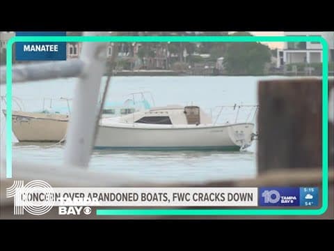 Tampa Bay-area waterfront business owners concerned over abandoned boats