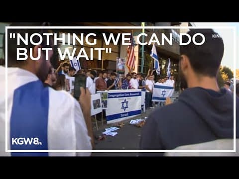 Portland family waits to hear from loved ones in Israel after Hamas attack