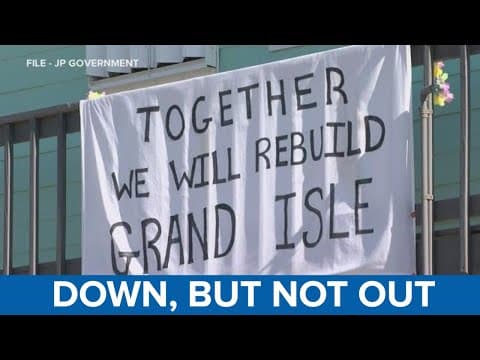 Grand Isle continues long rebuild after Hurricane Ida