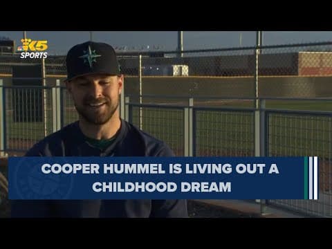 Cooper Hummel is living out a childhood dream