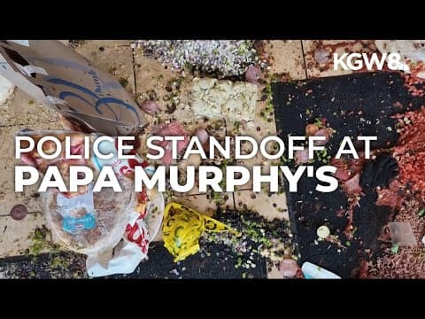 Man arrested after causing damage, threatening workers with knives at Papa Murphy's