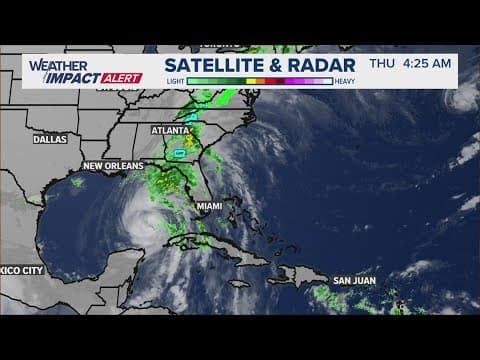 Preparing for Hurricane Helene to make landfall