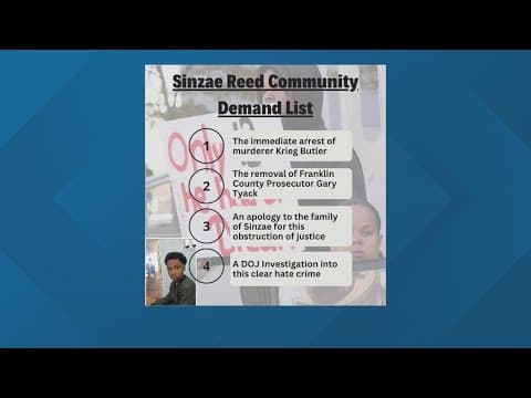Friends, family calls for justice after the death of 13-year-old Sinzae Reed