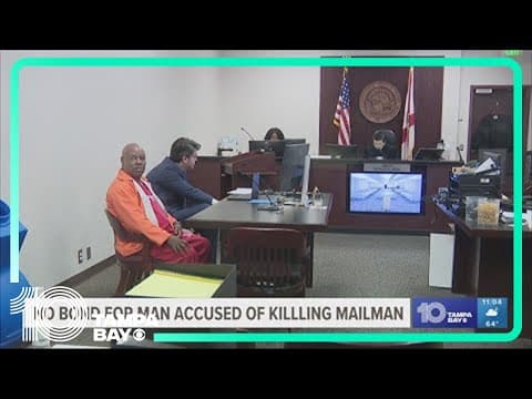 Bond denied for man accused in hit-and-run that killed USPS mail carrier