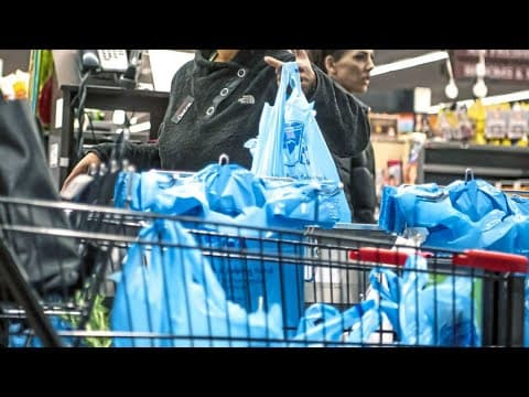 Giant Eagle central Ohio stores eliminating single-use plastic bags Oct. 20
