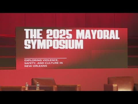 New Orleans mayoral forum focuses on violence prevention