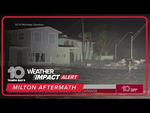 Venice sees flooding, damages during Hurricane Milton