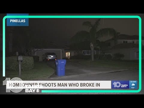 Deputies: Homeowner shoots burglary suspect who was attacking his wife