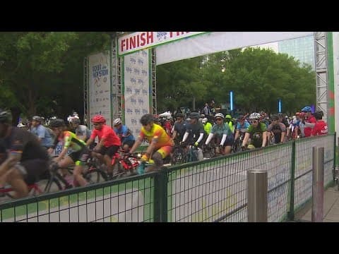 Tour de Houston annual bike ride welcomes hundreds to raise funds to reforest Houston parks
