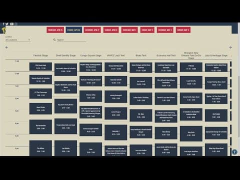 Jazz Fest cubes announced