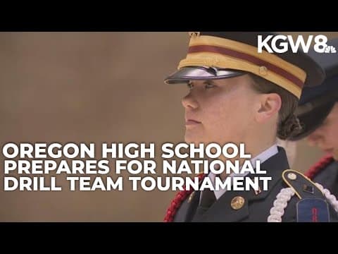 Oregon City High's JROTC drill team prepares for national tournament
